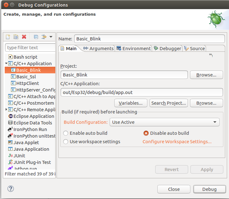 C/C++ Application